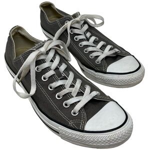 Converse Low Top Grey Sneakers Men’s 9/Women’s 11